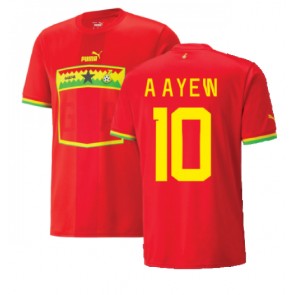 Ghana Andre Ayew #10 Venkovní Dres MS 2022 Krátkým Rukávem