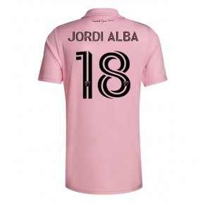 Inter Miami Jordi Alba #18 Domácí Dres 2023-24 Krátkým Rukávem