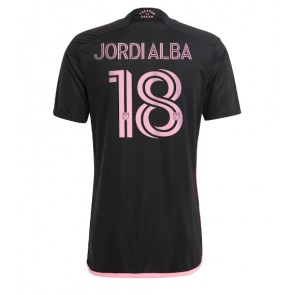 Inter Miami Jordi Alba #18 Venkovní Dres 2023-24 Krátkým Rukávem