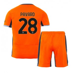 Inter Milan Benjamin Pavard #28 Alternativní dres komplet pro Děti 2023-24 Krátkým Rukávem (+ Krátké kalhoty)