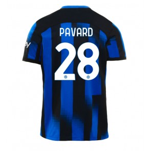 Inter Milan Benjamin Pavard #28 Domácí Dres 2023-24 Krátkým Rukávem