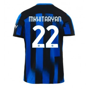 Inter Milan Henrikh Mkhitaryan #22 Domácí Dres 2023-24 Krátkým Rukávem
