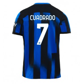Inter Milan Juan Cuadrado #7 Domácí Dres 2023-24 Krátkým Rukávem