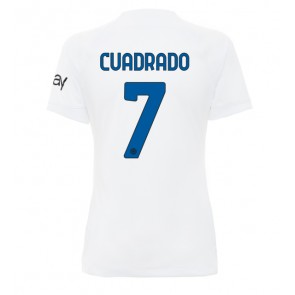 Inter Milan Juan Cuadrado #7 Venkovní Dres pro Dámy 2023-24 Krátkým Rukávem