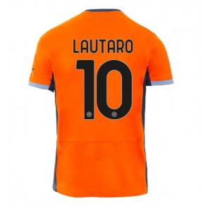 Inter Milan Lautaro Martinez #10 Alternativní Dres 2023-24 Krátkým Rukávem