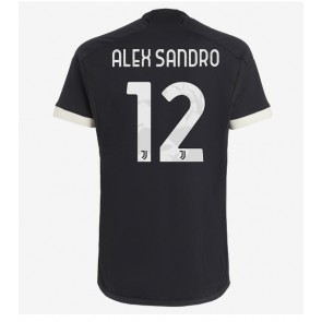 Juventus Alex Sandro #12 Alternativní Dres 2023-24 Krátkým Rukávem