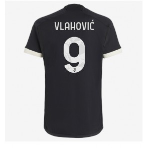 Juventus Dusan Vlahovic #9 Alternativní Dres 2023-24 Krátkým Rukávem