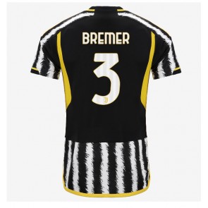 Juventus Gleison Bremer #3 Domácí Dres 2023-24 Krátkým Rukávem