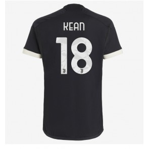 Juventus Moise Kean #18 Alternativní Dres 2023-24 Krátkým Rukávem