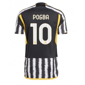 Juventus Paul Pogba #10 Domácí Dres 2023-24 Krátkým Rukávem
