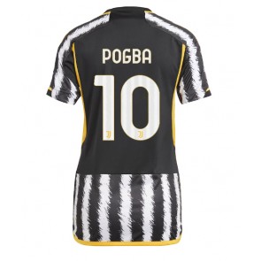 Juventus Paul Pogba #10 Domácí Dres pro Dámy 2023-24 Krátkým Rukávem