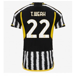 Juventus Timothy Weah #22 Domácí Dres 2023-24 Krátkým Rukávem