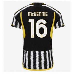Juventus Weston McKennie #16 Domácí Dres 2023-24 Krátkým Rukávem