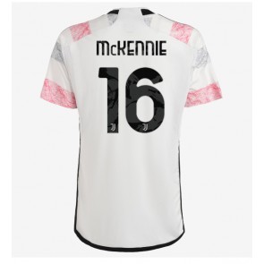 Juventus Weston McKennie #16 Venkovní Dres 2023-24 Krátkým Rukávem