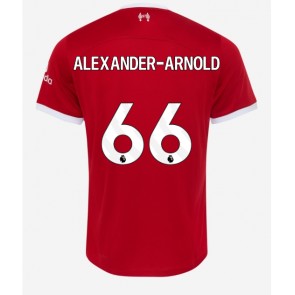 Liverpool Alexander-Arnold #66 Domácí Dres 2023-24 Krátkým Rukávem