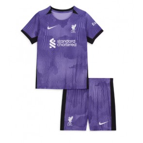 Liverpool Alternativní dres komplet pro Děti 2023-24 Krátkým Rukávem (+ Krátké kalhoty)