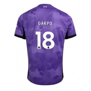 Liverpool Cody Gakpo #18 Alternativní Dres 2023-24 Krátkým Rukávem