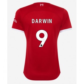 Liverpool Darwin Nunez #9 Domácí Dres pro Dámy 2023-24 Krátkým Rukávem