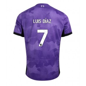 Liverpool Luis Diaz #7 Alternativní Dres 2023-24 Krátkým Rukávem
