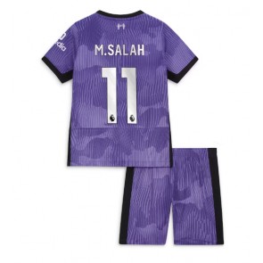 Liverpool Mohamed Salah #11 Alternativní dres komplet pro Děti 2023-24 Krátkým Rukávem (+ Krátké kalhoty)