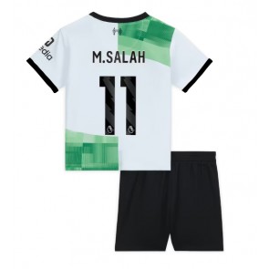 Liverpool Mohamed Salah #11 Venkovní dres komplet pro Děti 2023-24 Krátkým Rukávem (+ Krátké kalhoty)