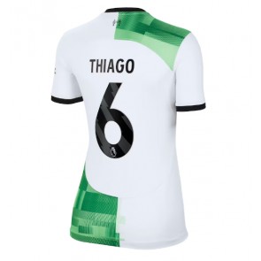 Liverpool Thiago Alcantara #6 Venkovní Dres pro Dámy 2023-24 Krátkým Rukávem