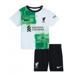 Liverpool Venkovní dres komplet pro Děti 2023-24 Krátkým Rukávem (+ Krátké kalhoty)