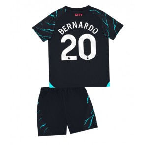 Manchester City Bernardo Silva #20 Alternativní dres komplet pro Děti 2023-24 Krátkým Rukávem (+ Krátké kalhoty)
