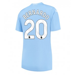 Manchester City Bernardo Silva #20 Domácí Dres pro Dámy 2023-24 Krátkým Rukávem