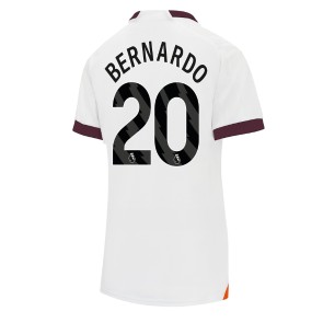Manchester City Bernardo Silva #20 Venkovní Dres pro Dámy 2023-24 Krátkým Rukávem