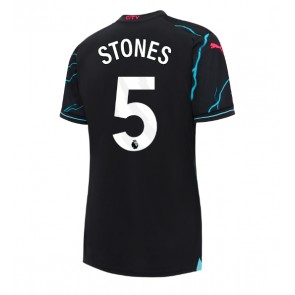 Manchester City John Stones #5 Alternativní Dres pro Dámy 2023-24 Krátkým Rukávem