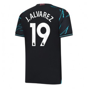 Manchester City Julian Alvarez #19 Alternativní Dres 2023-24 Krátkým Rukávem