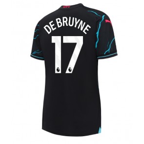 Manchester City Kevin De Bruyne #17 Alternativní Dres pro Dámy 2023-24 Krátkým Rukávem
