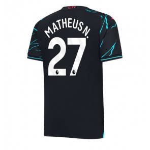 Manchester City Matheus Nunes #27 Alternativní Dres 2023-24 Krátkým Rukávem