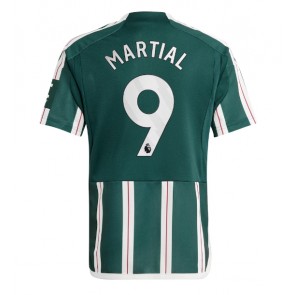 Manchester United Anthony Martial #9 Venkovní Dres 2023-24 Krátkým Rukávem
