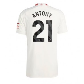Manchester United Antony #21 Alternativní Dres 2023-24 Krátkým Rukávem