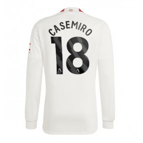 Manchester United Casemiro #18 Alternativní Dres 2023-24 Dlouhým Rukávem