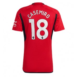Manchester United Casemiro #18 Domácí Dres 2023-24 Krátkým Rukávem