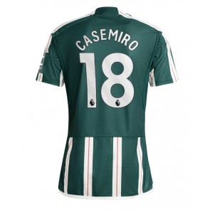 Manchester United Casemiro #18 Venkovní Dres 2023-24 Krátkým Rukávem