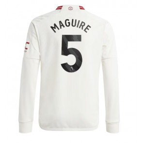 Manchester United Harry Maguire #5 Alternativní Dres 2023-24 Dlouhým Rukávem