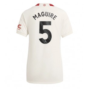 Manchester United Harry Maguire #5 Alternativní Dres pro Dámy 2023-24 Krátkým Rukávem