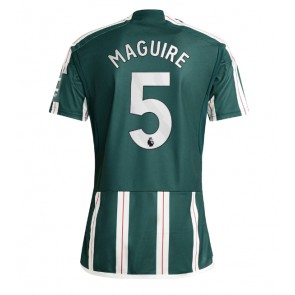Manchester United Harry Maguire #5 Venkovní Dres 2023-24 Krátkým Rukávem
