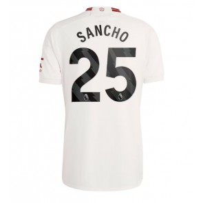 Manchester United Jadon Sancho #25 Alternativní Dres 2023-24 Krátkým Rukávem