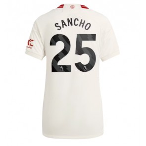 Manchester United Jadon Sancho #25 Alternativní Dres pro Dámy 2023-24 Krátkým Rukávem