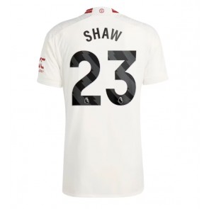 Manchester United Luke Shaw #23 Alternativní Dres 2023-24 Krátkým Rukávem