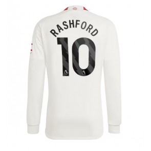 Manchester United Marcus Rashford #10 Alternativní Dres 2023-24 Dlouhým Rukávem