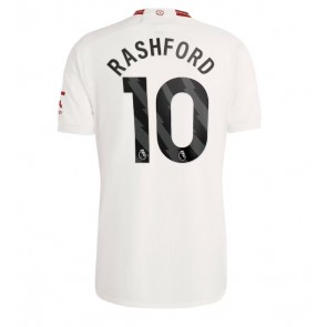 Manchester United Marcus Rashford #10 Alternativní Dres 2023-24 Krátkým Rukávem
