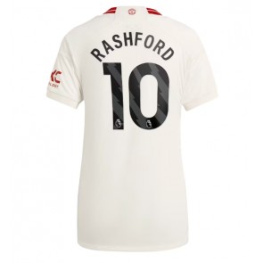 Manchester United Marcus Rashford #10 Alternativní Dres pro Dámy 2023-24 Krátkým Rukávem