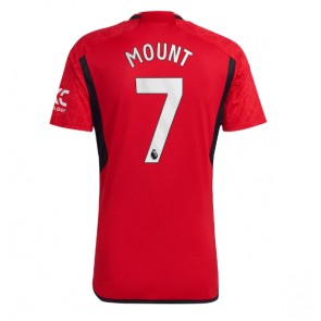 Manchester United Mason Mount #7 Domácí Dres 2023-24 Krátkým Rukávem