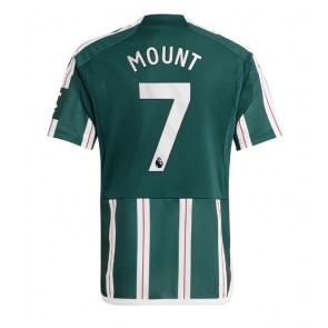 Manchester United Mason Mount #7 Venkovní Dres 2023-24 Krátkým Rukávem